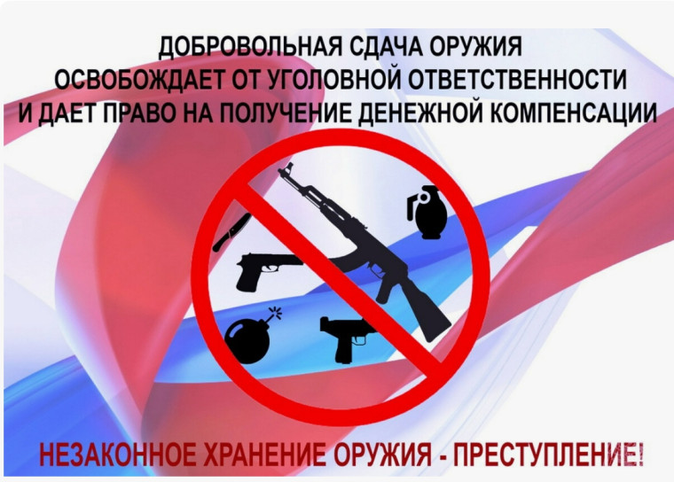 Незаконное хранение оружия - преступление!. Незаконное хранение оружия - преступление!.